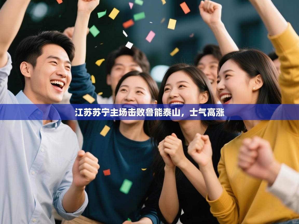 江苏苏宁主场击败鲁能泰山，士气高涨